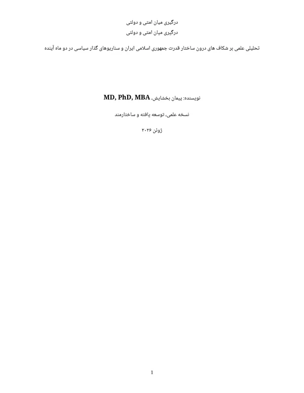 Cover of The Conflict Between Ummati and Dowlati